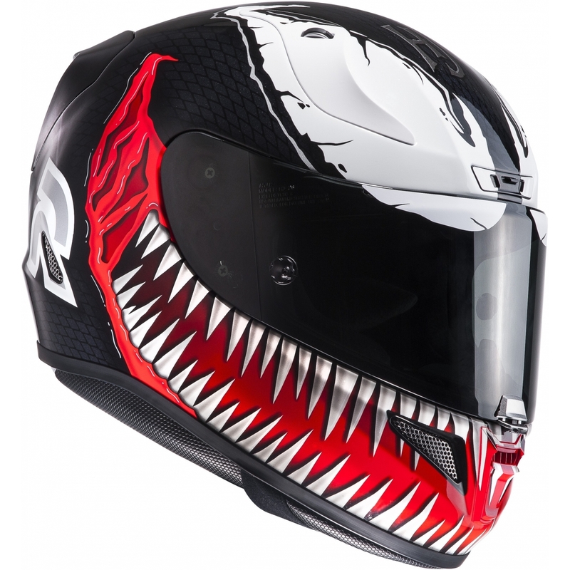 Integral Motorradhelm HJC RPHA 11 Venom Marvel MC1 Ausverkauf