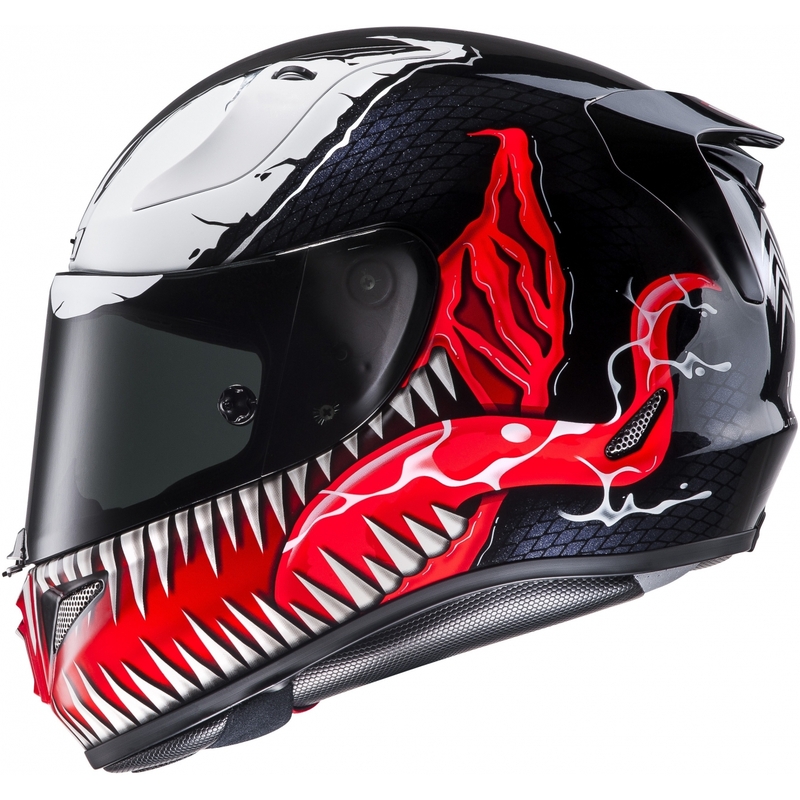Integral Motorradhelm HJC RPHA 11 Venom Marvel MC1 Ausverkauf