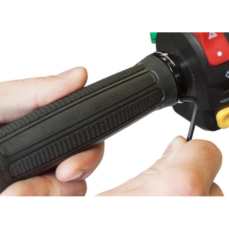 Heizgriffe SYMTEC ATV Clamp On High/Low RR schwarz