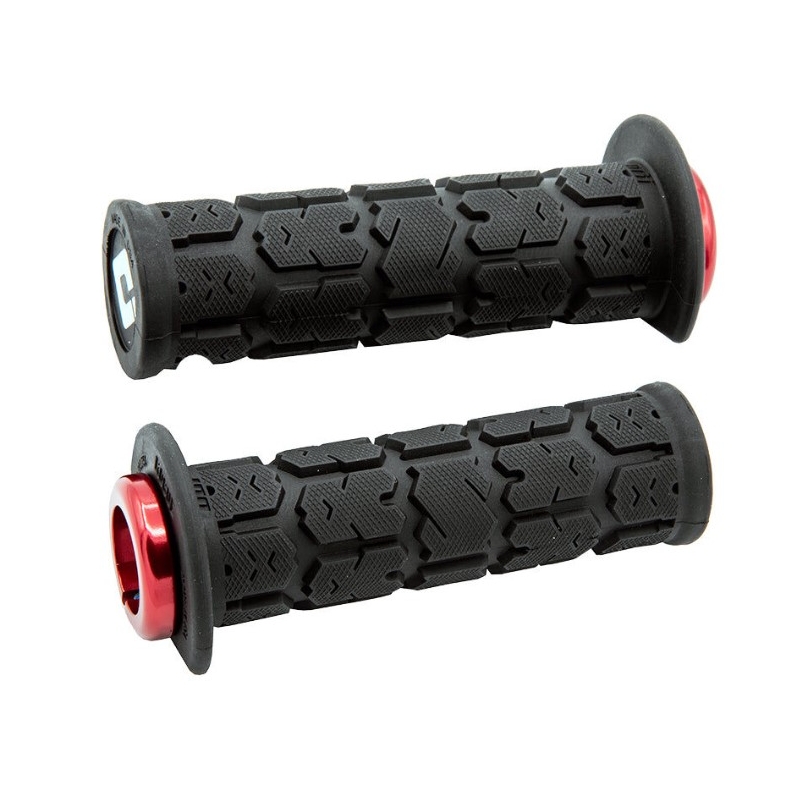 Griffe ODI ROGUE ATV LOCK-ON V2.1 125mm schwarz-rot