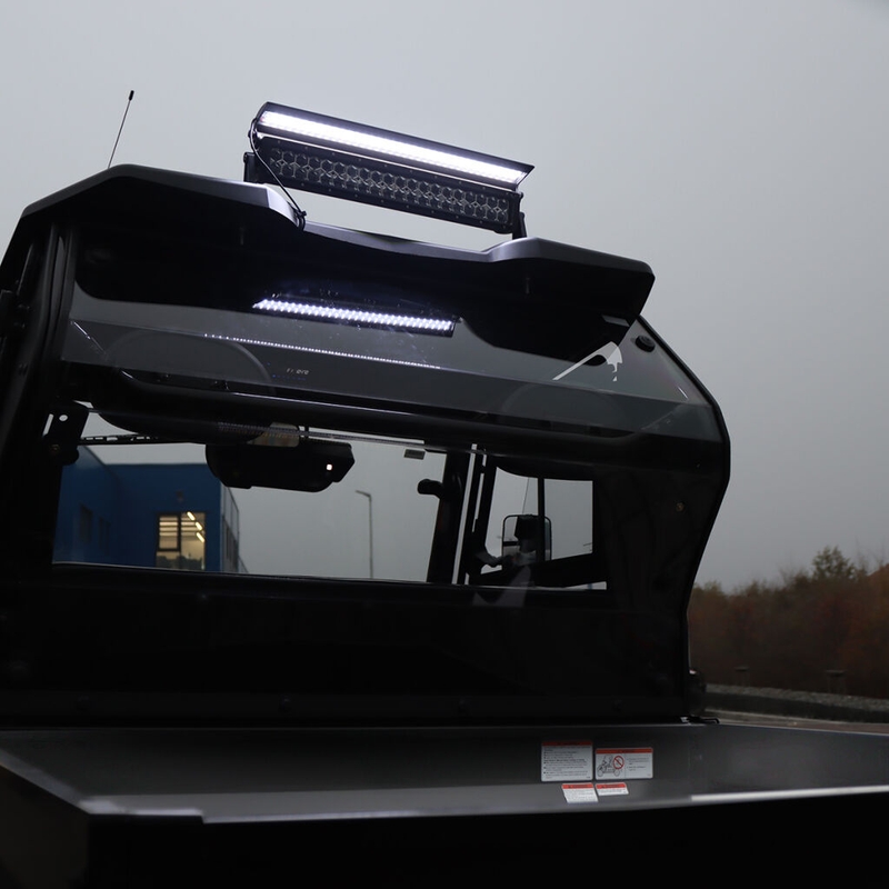 LED-Lichtrampe mit Abdeckung SHARK LED LIGHT BAR 21,5", 6D WITH LED COVER, 120W