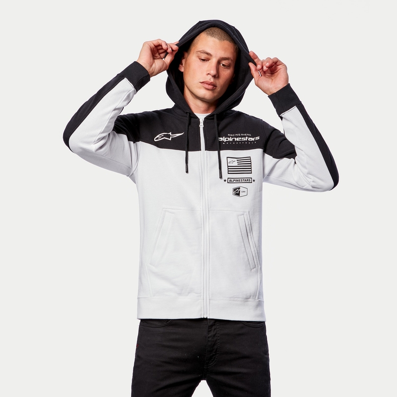 Mikina Alpinestars H Block Hoodie černo-bílá