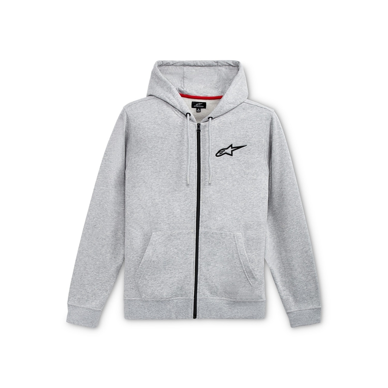 Alpinestars Ageless Chest Hoodie grau und schwarz