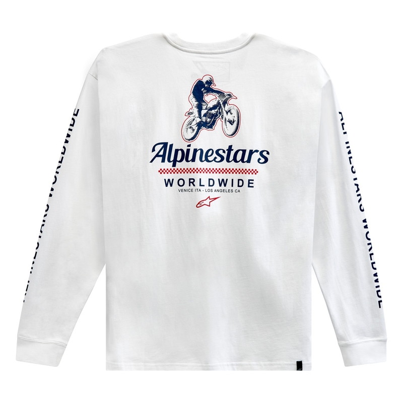 Alpinestars Authenticated Tee weiß und schwarz