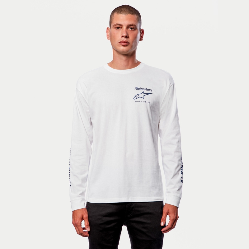 Alpinestars Authenticated Tee weiß und schwarz