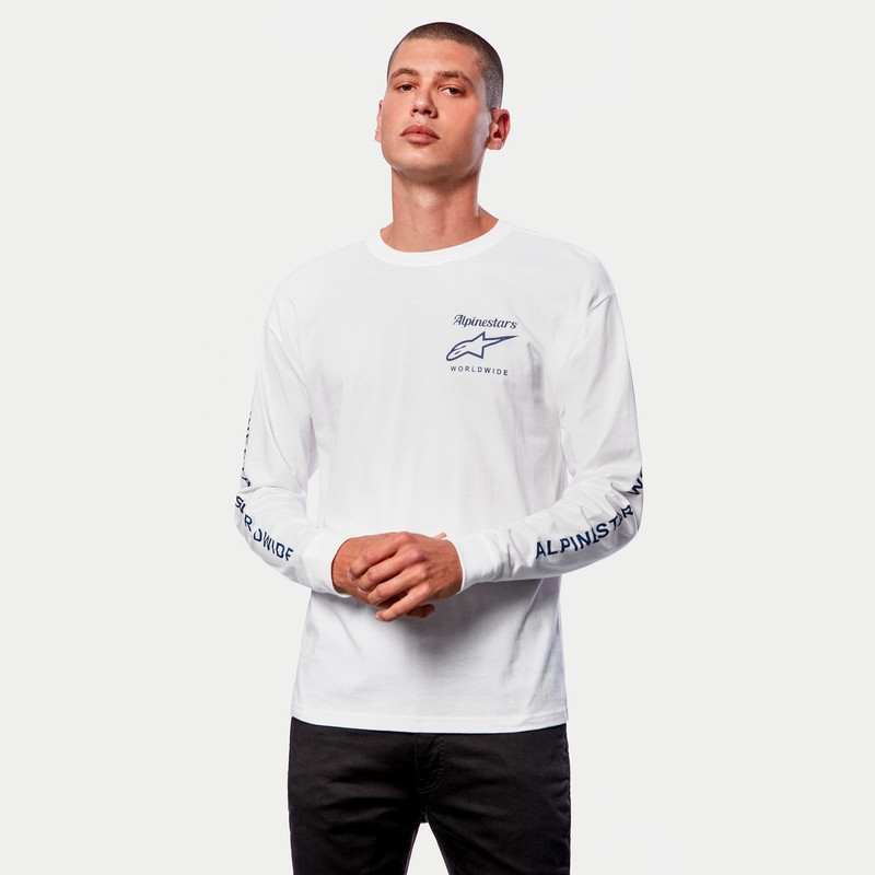 Alpinestars Authenticated Tee weiß und schwarz