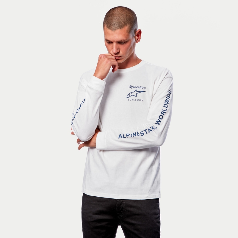 Alpinestars Authenticated Tee weiß und schwarz