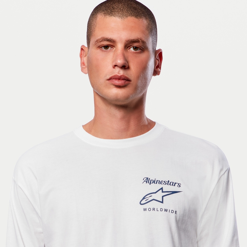Alpinestars Authenticated Tee weiß und schwarz
