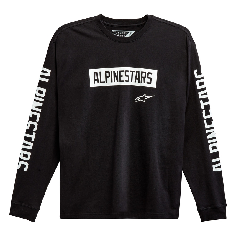 Alpinestars Face Off Tee schwarz und weiß