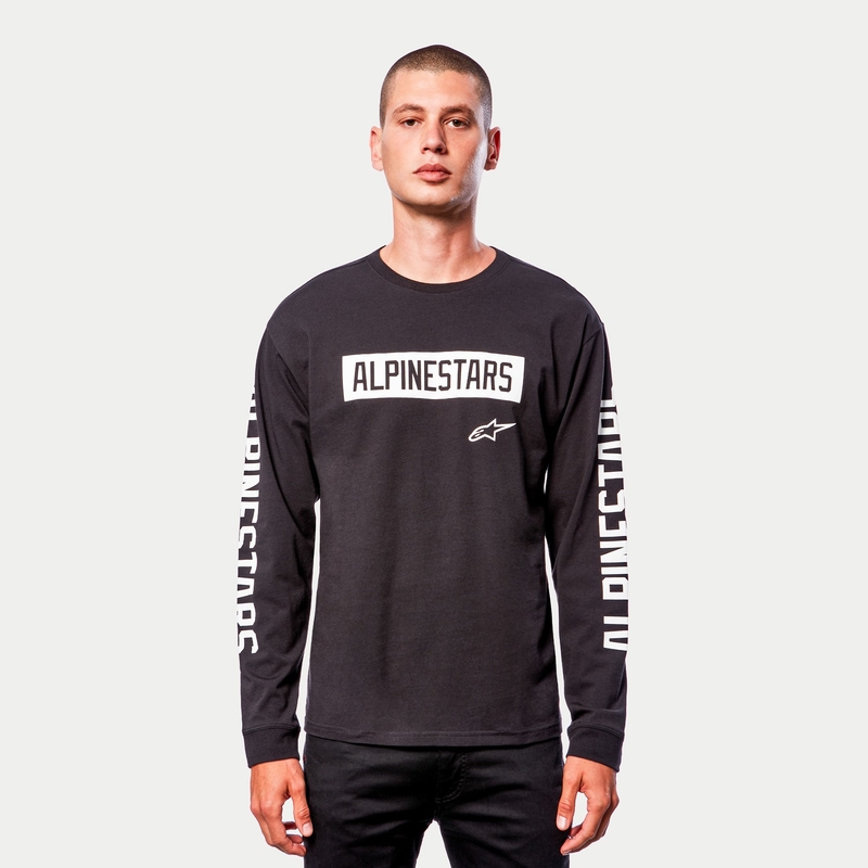 Alpinestars Face Off Tee schwarz und weiß