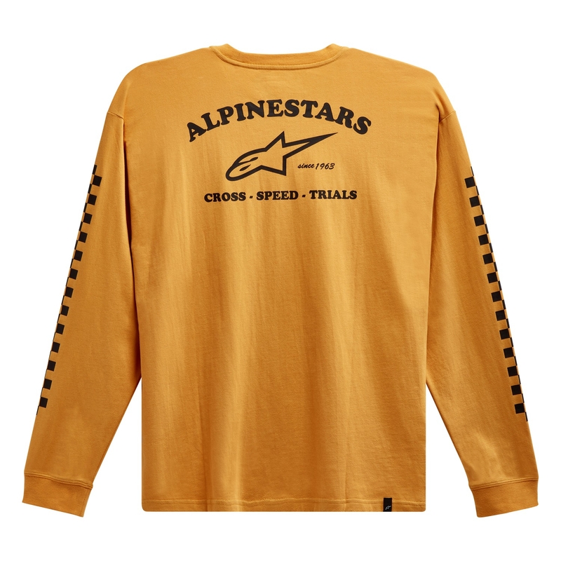 Alpinestars Sunday Tee gelb und schwarz