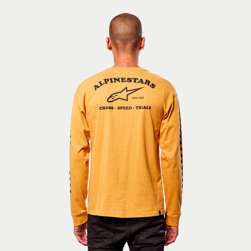 Alpinestars Sunday Tee gelb und schwarz