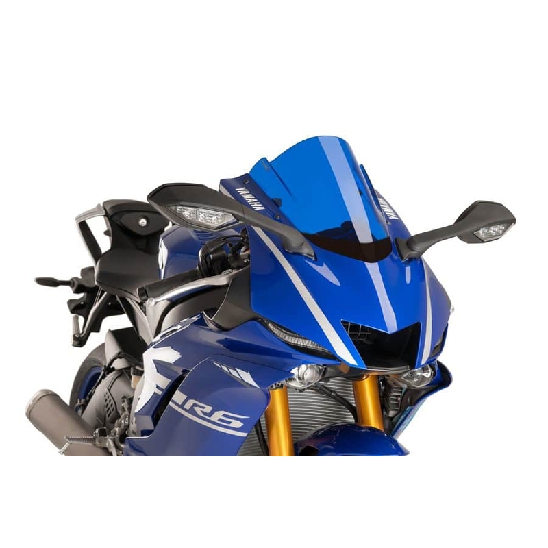 Windschutzscheibe PUIG RACING blau
