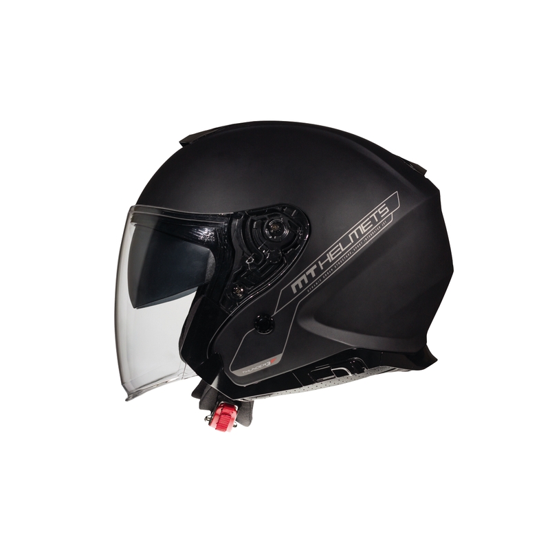 MT Thunder SV Jet Black Open Motorradhelm