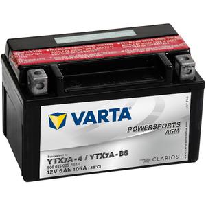 VARTA YTX7A-4/YTX7A-BS 12V/6Ah wartungsfreie Batterie