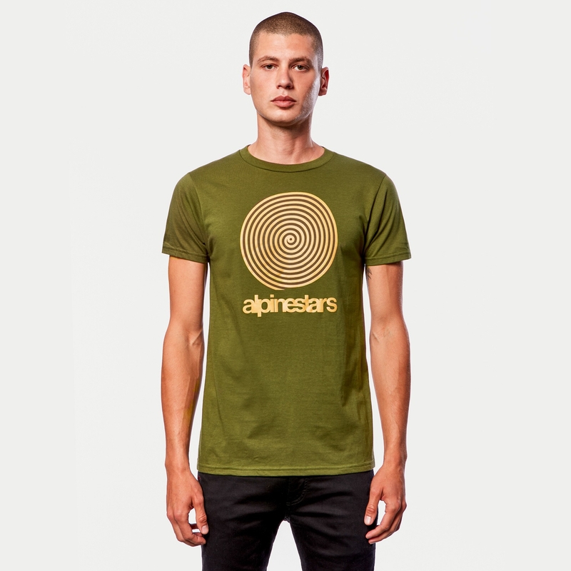 Alpinestars Real Spiral Tee grün und gold
