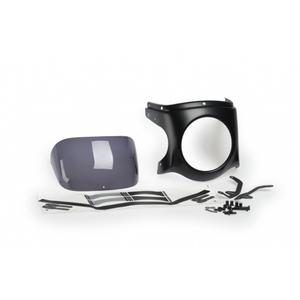 Windschirm PUIG SEMI-FAIRING 9554F schwarz matt dunkel getönt