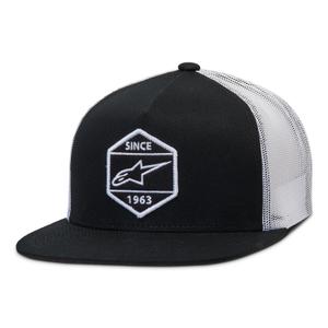 Alpinestars Bolt Trucker Kappe schwarz und weiß