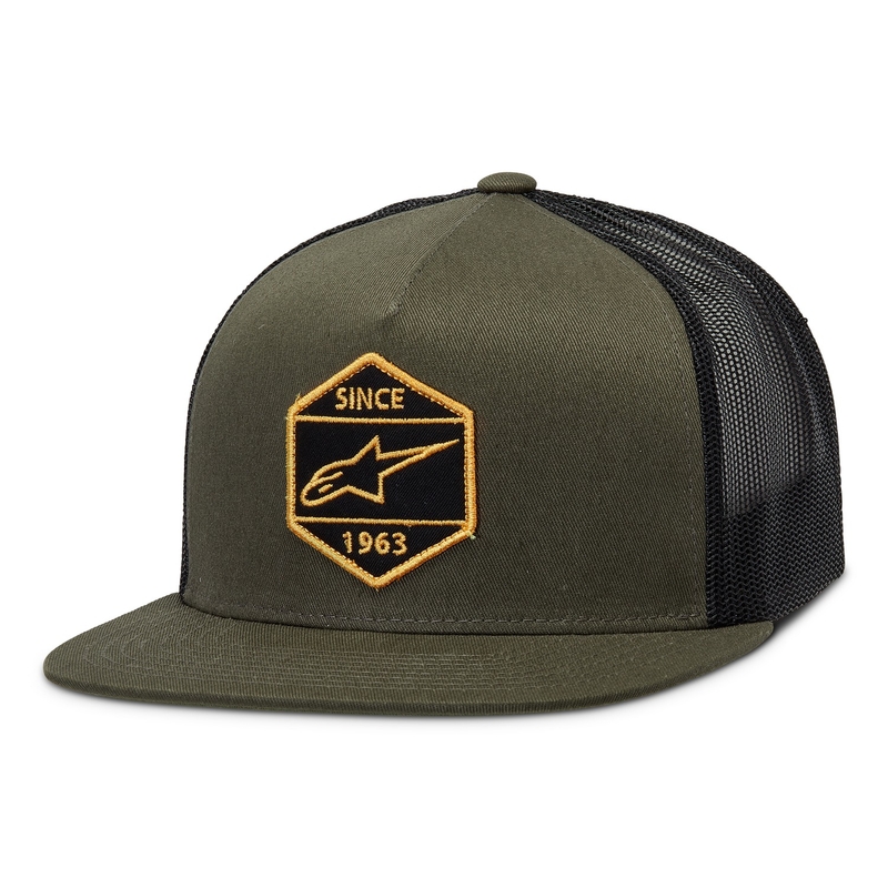 Alpinestars Bolt Trucker Kappe grün-schwarz