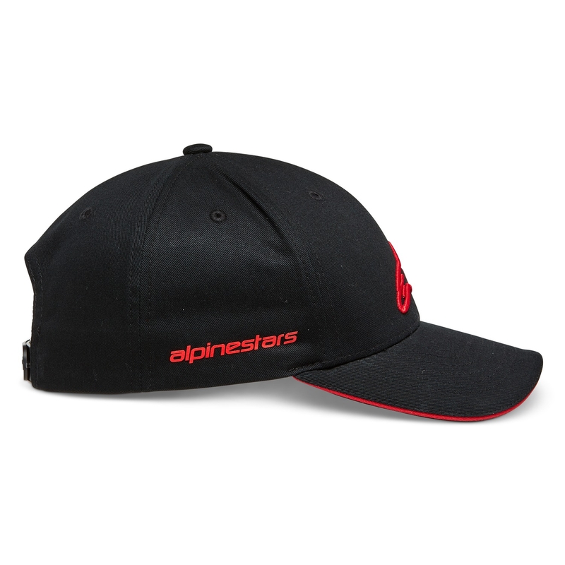 Alpinestars Rostrum Hat schwarz und rot
