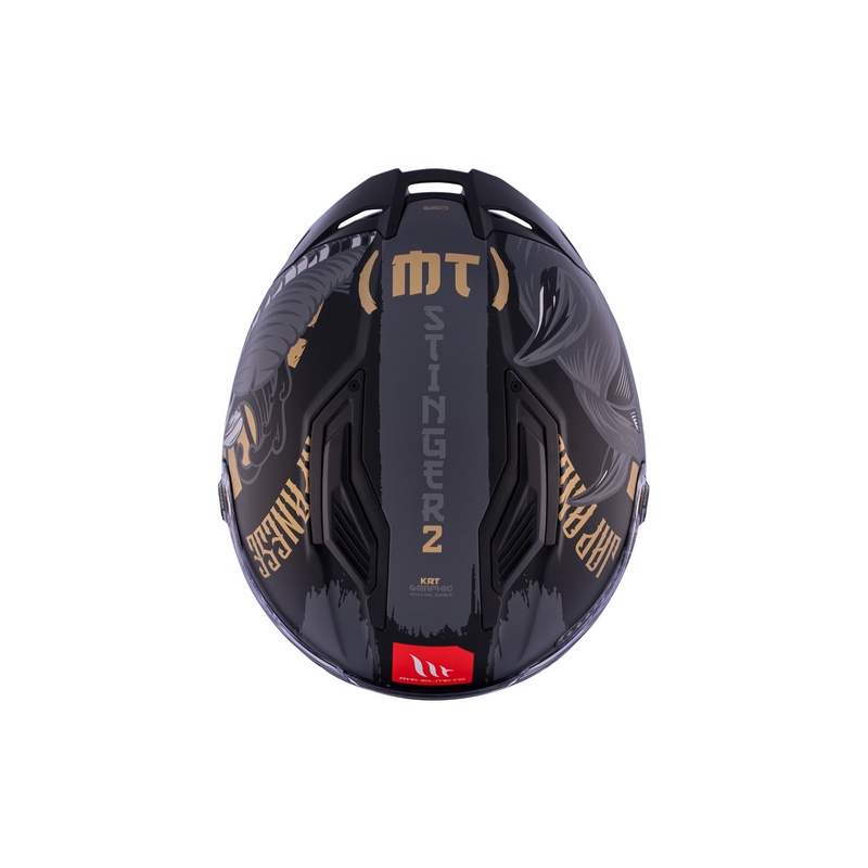 MT Stinger 2 KRT Integral Motorradhelm matt
