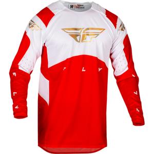 Motocross Trikot FLY Racing Evolution DST 2024 rot und weiß