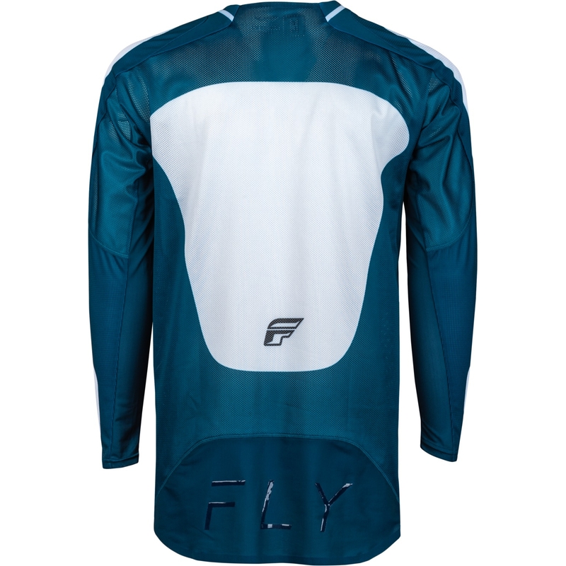 FLY Racing Evolution DST Motocross Trikot blau-weiß Abverkauf Ausverkauf