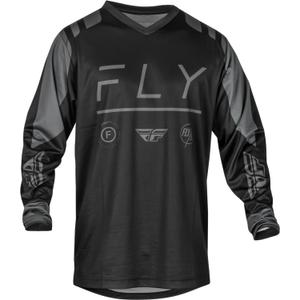 Motocross Trikot FLY Racing F-16 2024 schwarz-grau