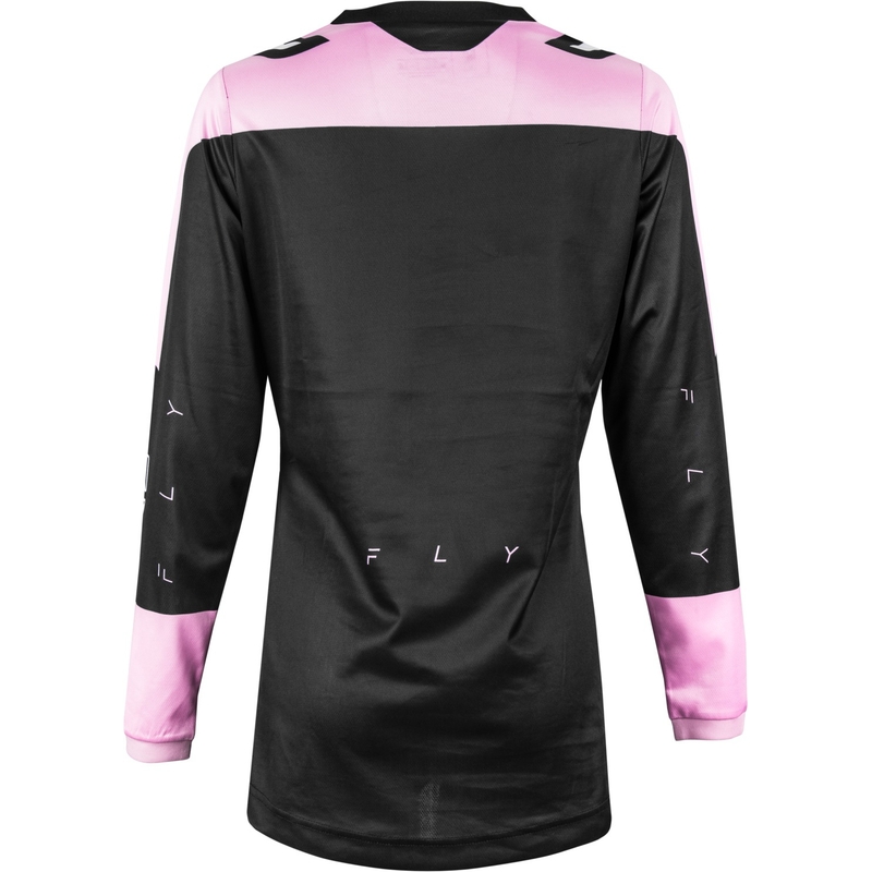 Damen Motocross Trikot FLY Racing F-16 2024 schwarz und rosa