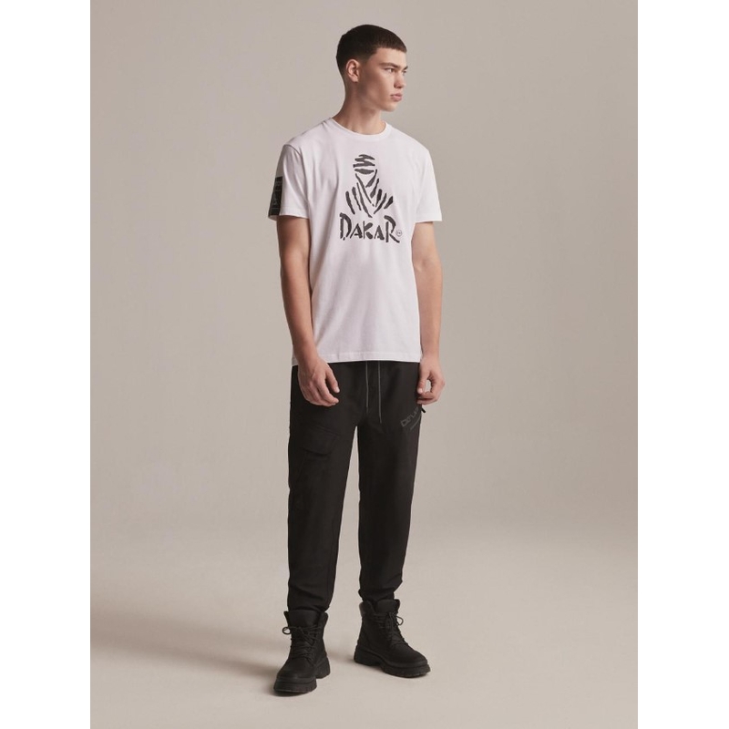 T-shirt DAKAR DKR Logo 123 weiß Ausverkauf