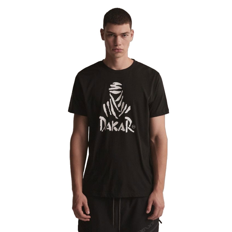 T-shirt DAKAR DKR Logo 123 schwarz