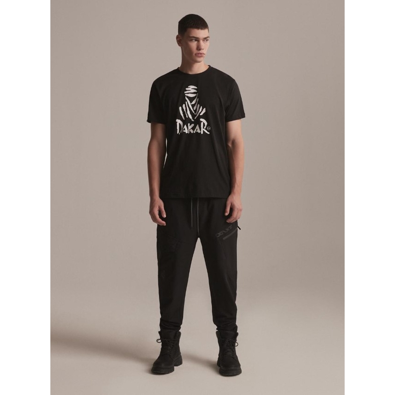 T-shirt DAKAR DKR Logo 123 schwarz