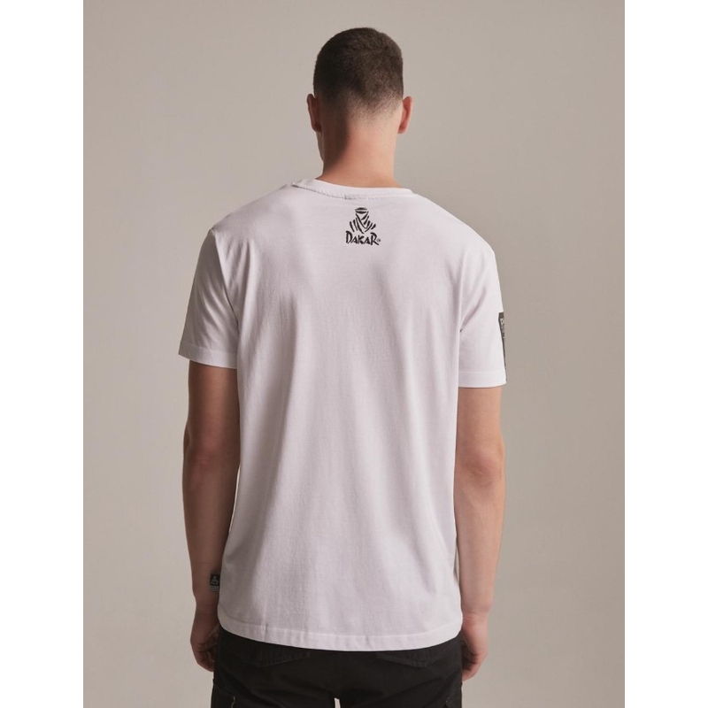 T-shirt DAKAR DKR Logo 23 weiß