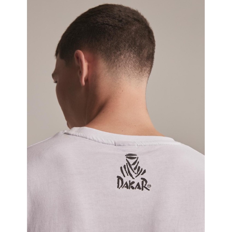 T-shirt DAKAR DKR Logo 23 weiß