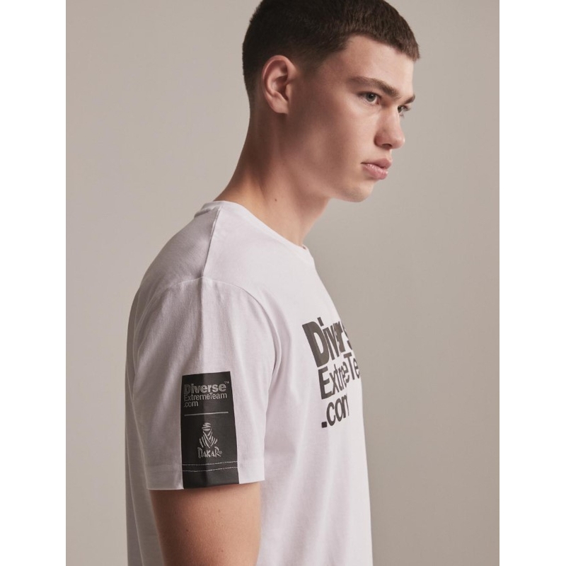 T-shirt DAKAR DKR Logo 23 weiß
