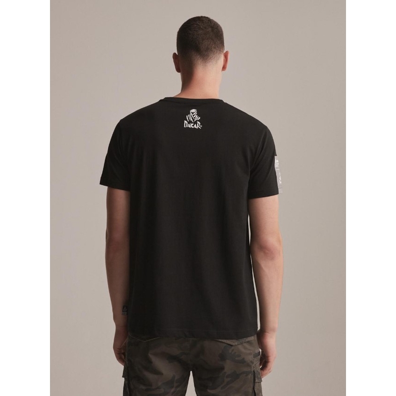 T-shirt DAKAR DKR Logo 23 schwarz