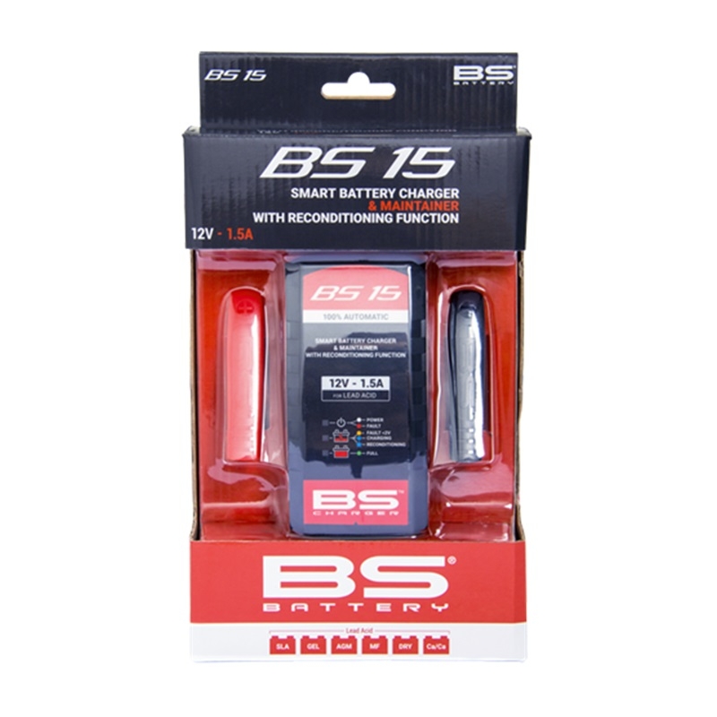 Batterieladegerät BS-BATTERY SMART 12V 1500mA
