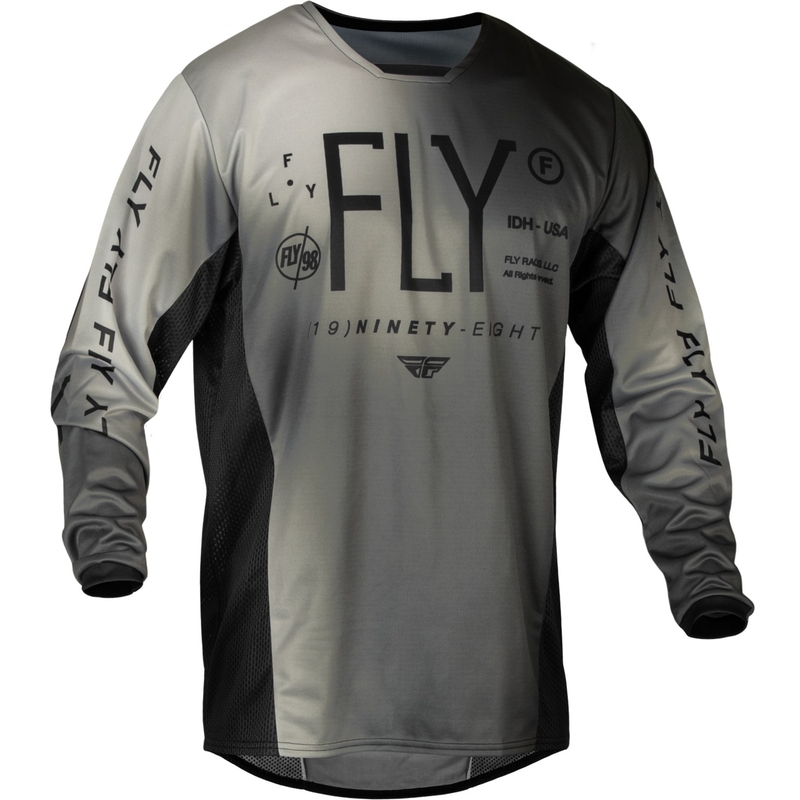 Kinder Motocross Trikot FLY Racing Prodigy schwarz-grau