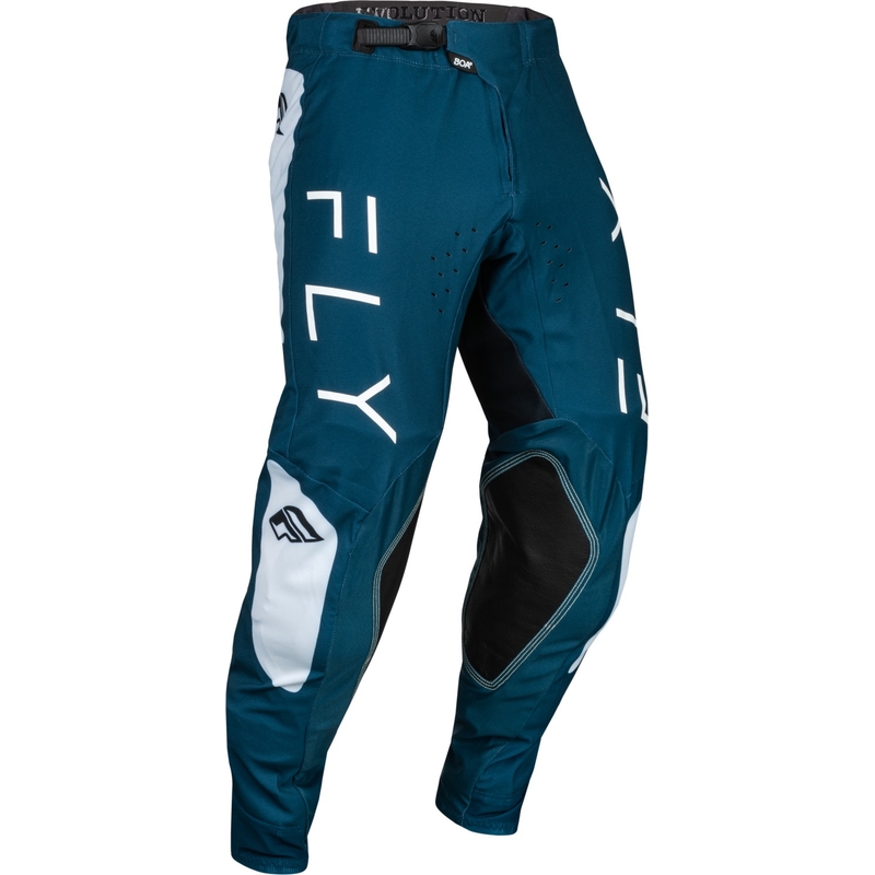FLY Racing Evolution DST Motocrosshose blau-weiß