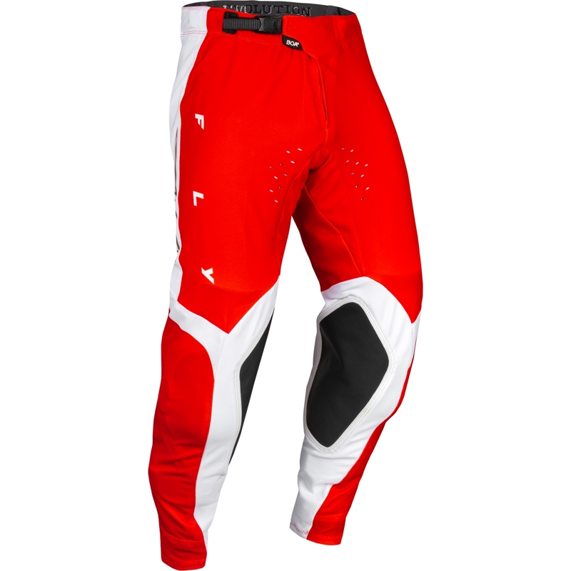 FLY Racing Evolution DST Motocrosshose rot-weiß Abverkauf