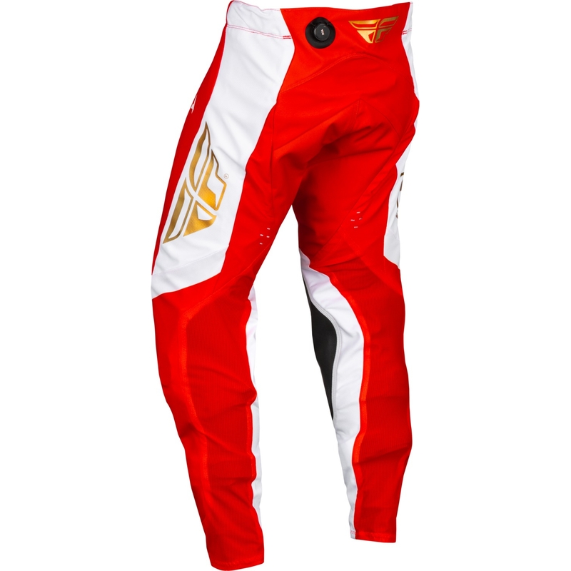 FLY Racing Evolution DST Motocrosshose rot-weiß Abverkauf