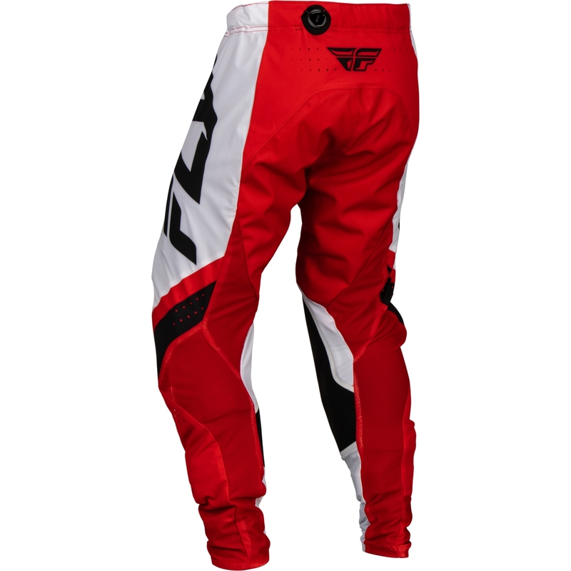 Motocross-Hose FLY Racing Lite 2024 rot-weiß-schwarz