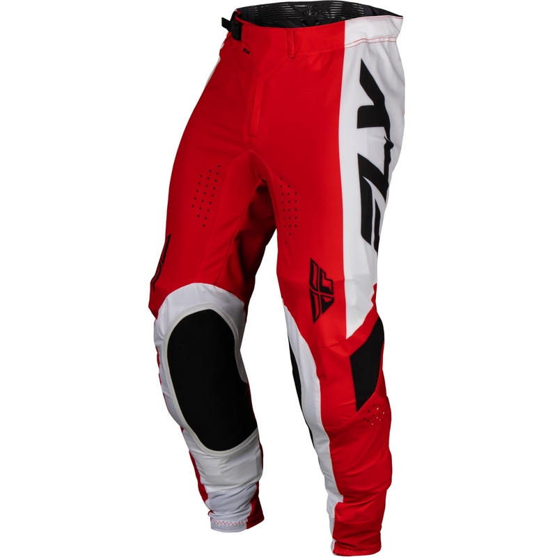 Motocross-Hose FLY Racing Lite 2024 rot-weiß-schwarz