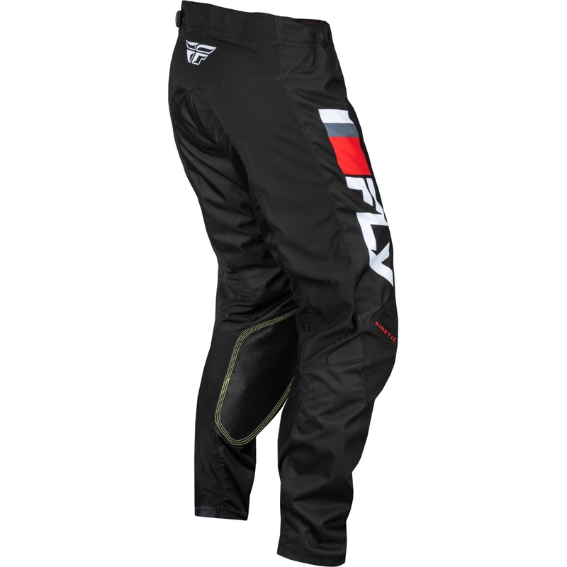 Motocross Hose FLY Racing Kinetic Prix 2024 rot-grau-weiß Ausverkauf