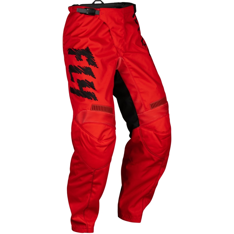 FLY Racing F-16 Kinder Motocrosshose Rot-Schwarz-Grau
