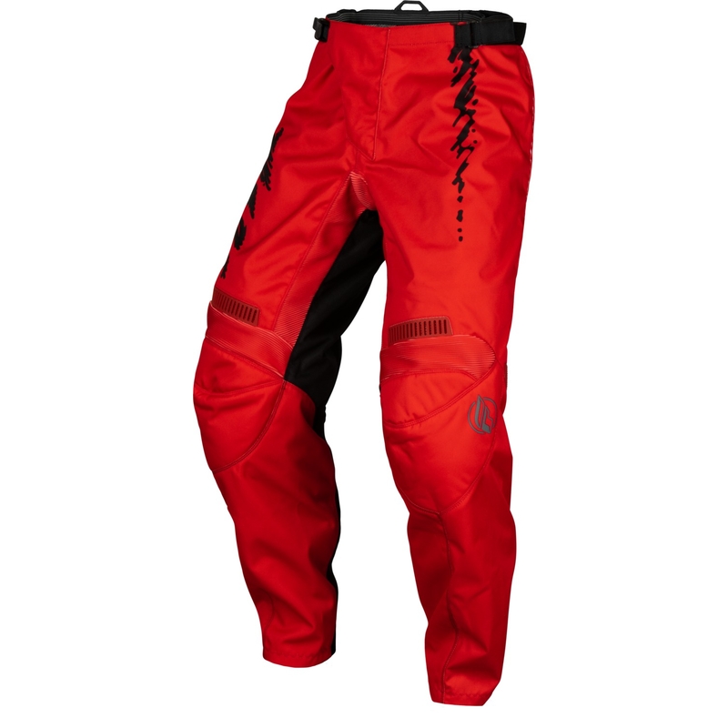 FLY Racing F-16 Kinder Motocrosshose Rot-Schwarz-Grau