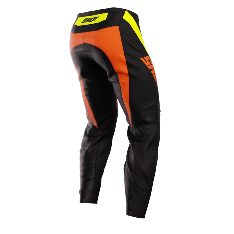 Kinder-Motocross-Hose Shot Matrix orange Ausverkauf