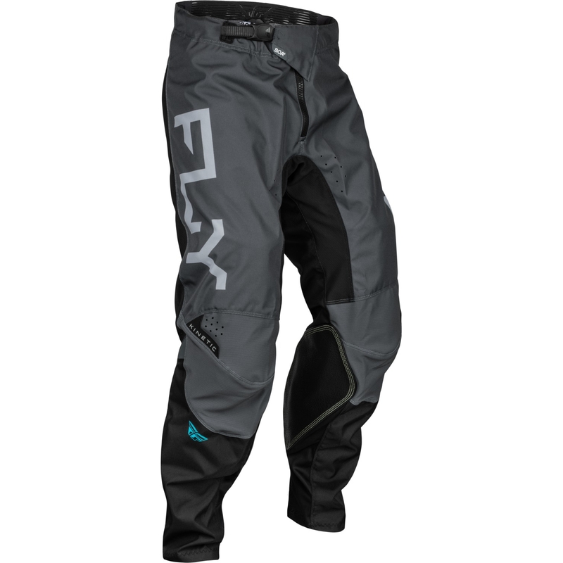 Motocross-Hose FLY Racing Kinetic Reload 2024 grau-schwarz-blau Ausverkauf
