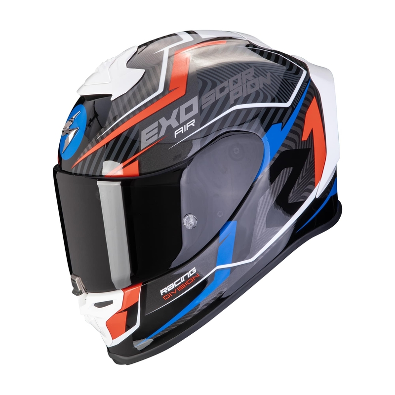 Integral Motorradhelm Scorpion EXO-R1 EVO AIR COUP schwarz-rot-blau