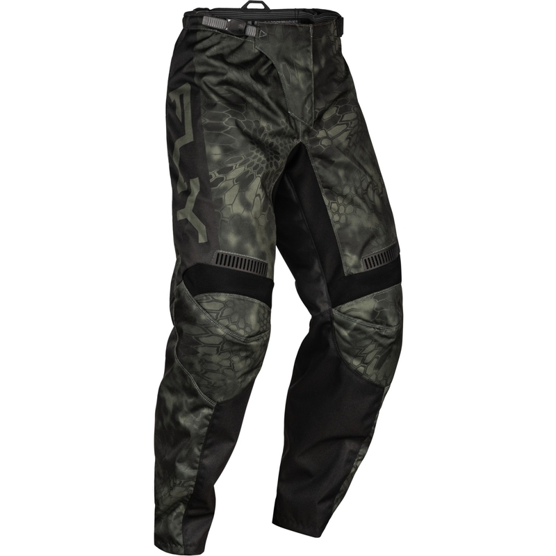 Motocross-Hose FLY Racing F-16 Kryptek 2024 grau-schwarz
